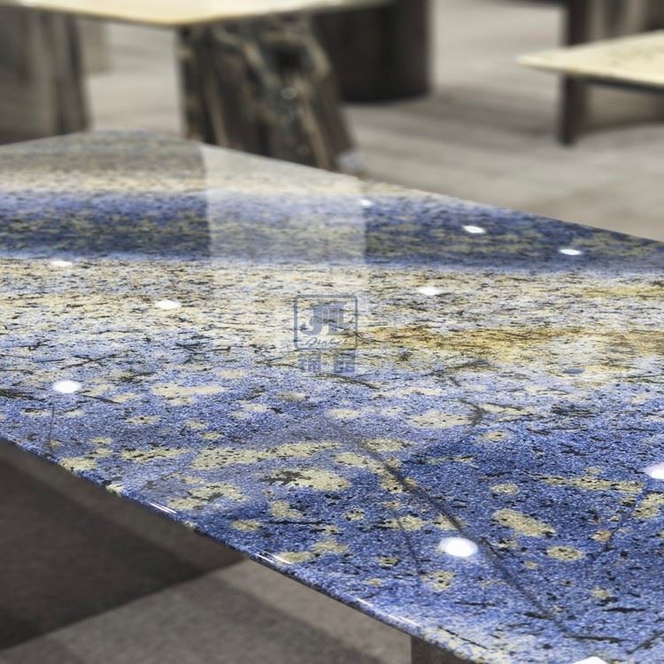 Blue Granite Dining Table factory