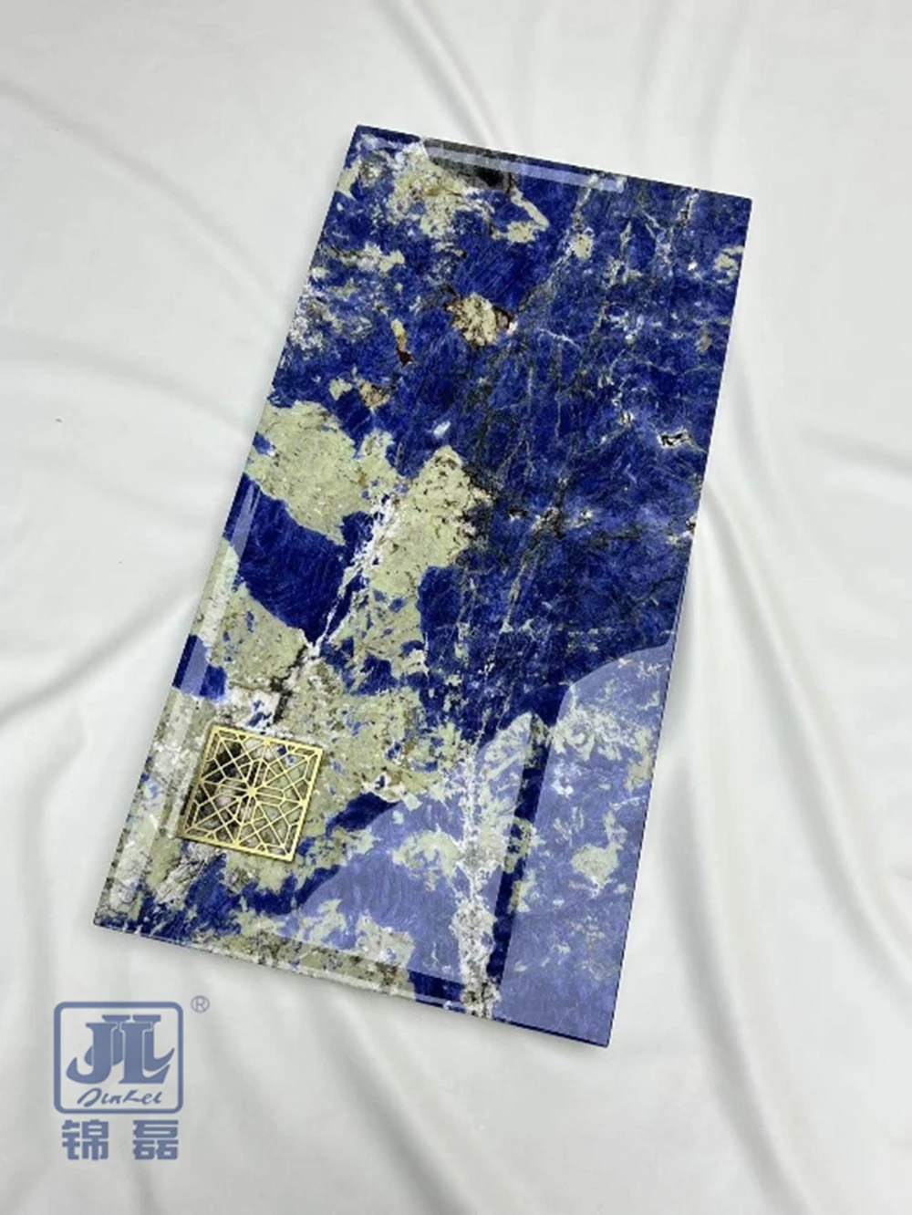 Bolivian blue wet tea tray Bolivian blue wet tea tray