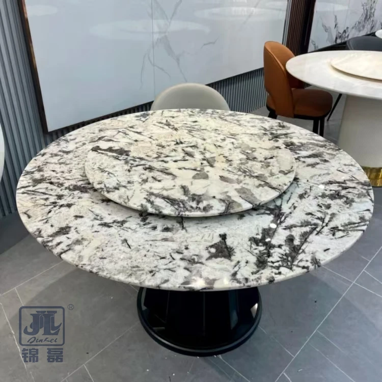 Round Granite Dining Table