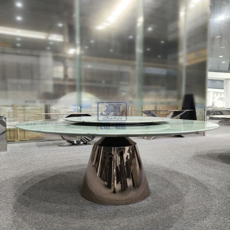 Round Marble Top Dining Set factory