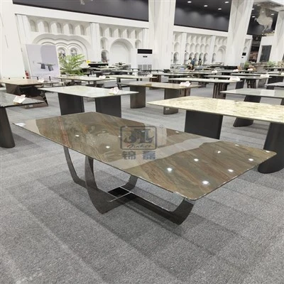 Dining Table Marble Finish